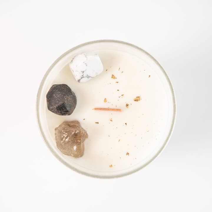 Bougie Gemini Crystal pour la vente par ARCANDLES