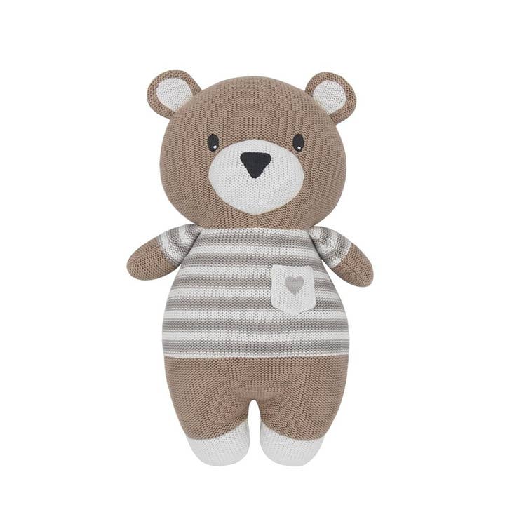Living Textiles - Wholesale Stuffed/Plush Toy - Kids & Baby - Huggable Knit Toy - Brody Bear