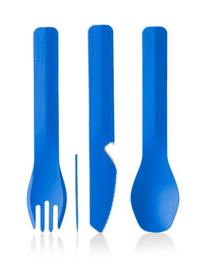 GoBites Trio - Set di utensili riutilizzabili portatili per la vendita all'ingrosso da parte di humangear