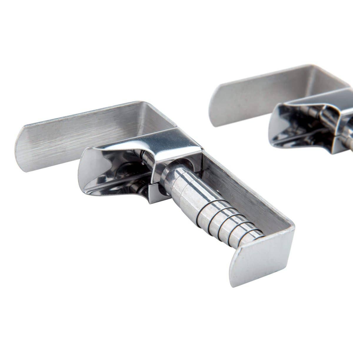 Fackelmann - Vendita all'ingrosso Tovaglie per esterni - Clip per tovaglia Tecno in acciaio inossidabile set da 81