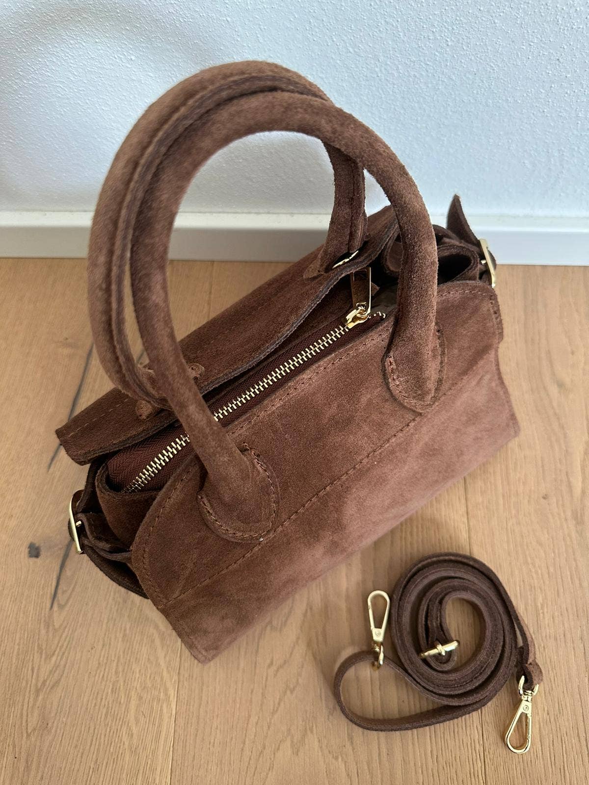 Zhade - Wholesale Top Handle Bag - Women's - MEGAN SMALL - suede6