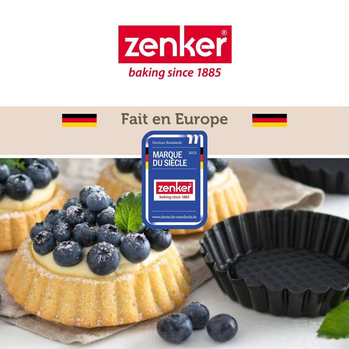 Zenker - Wholesale Rolling Pin - Zenker SmartPastry FSC Certified Wood Rolling Pin 35cm7