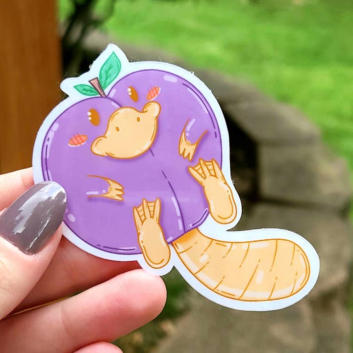 Platypus Plum Aufkleber, Vinylaufkleber, Aufkleber für den Großhandel von Cozy Bee Creates