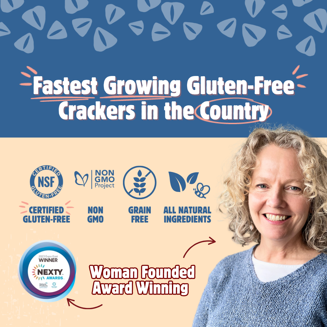 Better with Buckwheat | Maine Crisps - Wholesale Crackers - Wild Blueberry Walnut Crisps | Gluten-Free Crackers | Snacks3