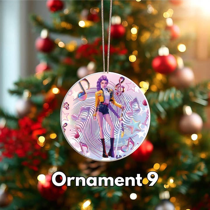 Embrova - Wholesale Ornament - K-POP Demon Hunters Ornament, Christmas Ornaments Decor9