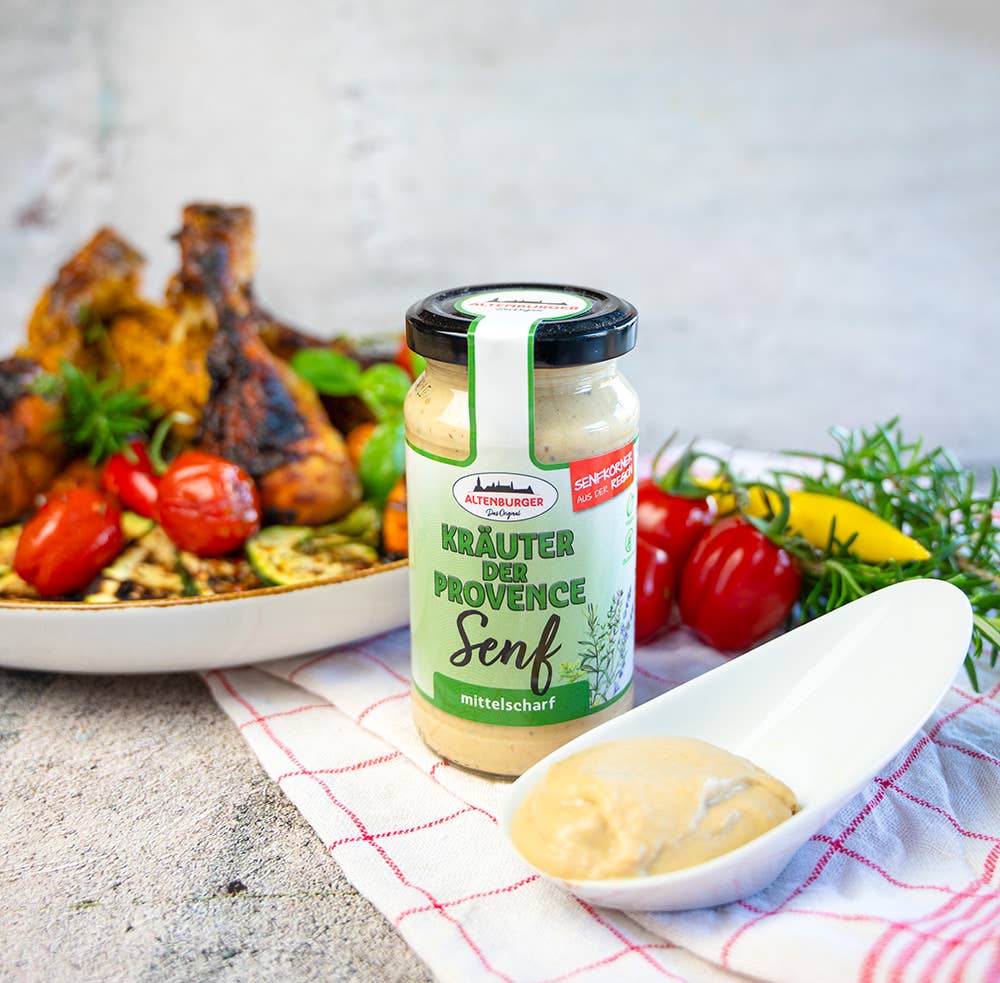 Altenburger Senf & Feinkost GmbH & Co. KG - Wholesale Mustard - Provence herbs mustard - medium spicy3