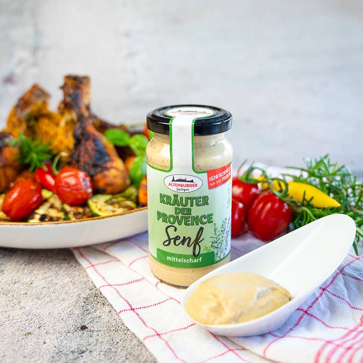 Altenburger Senf & Feinkost GmbH & Co. KG - Wholesale Mustard - Provence herbs mustard - medium spicy3