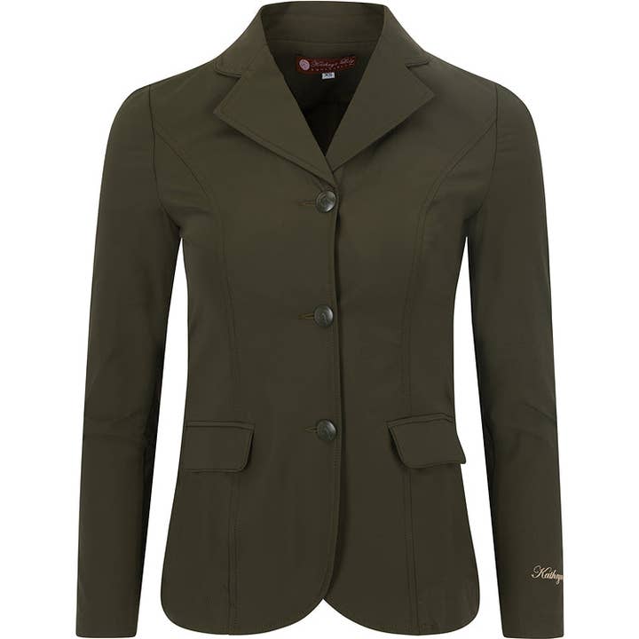 Palm Beach Lightweight Jacket- Green for wholesale by Kathryn Lily Equestrian