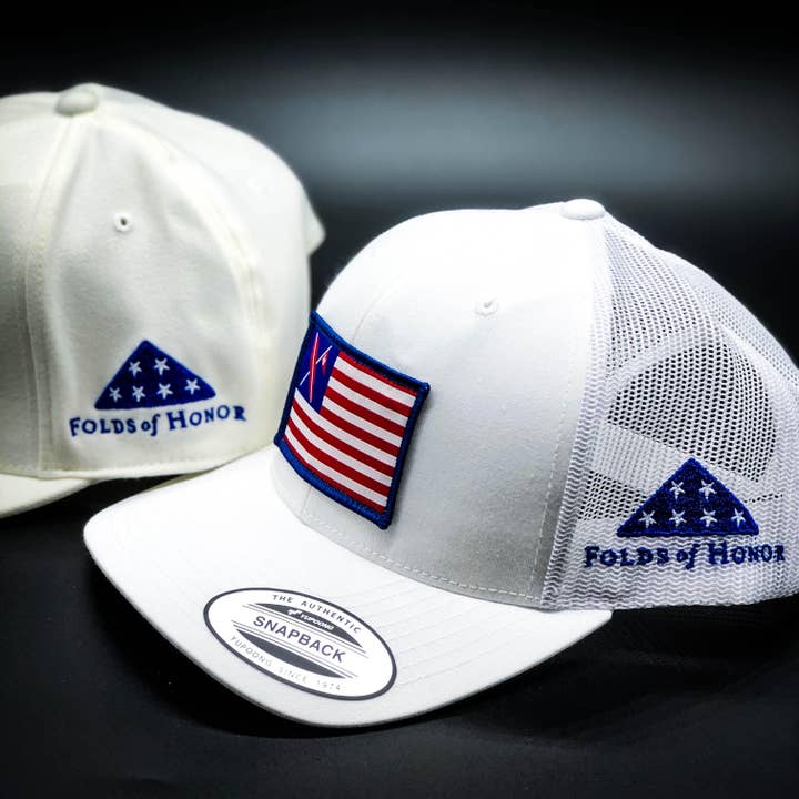 Freedom Patch Trucker FOH for wholesale by Surf and Turf Golf