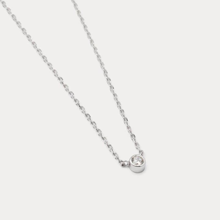 Silver Sparkle Necklace for wholesale by Victoire Collection