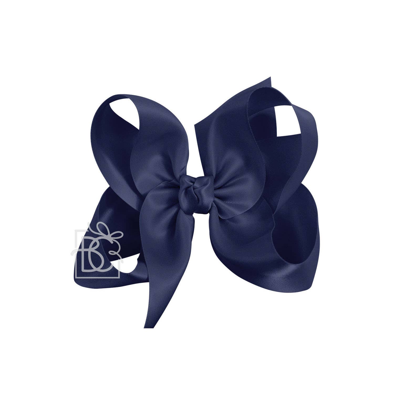 Beyond Creations, LLC - Wholesale Hair Bow - Kids - SATIN BOW ON CLIP66