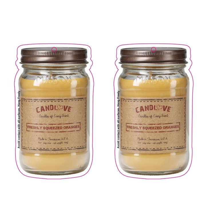 CANDLOVE CANDLE CO - Wholesale Car Freshener - Unisex - CANDLOVE Strong Scented Car Freshner 16 Scents (1x Peice)3