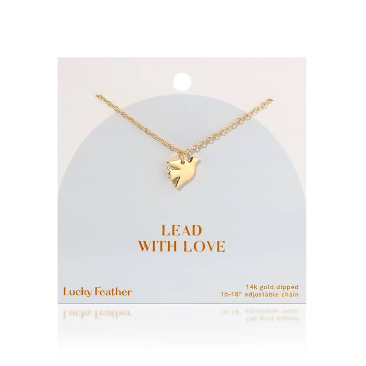Faith Collection Necklace - Lead With Love for wholesale by Lucky Feather