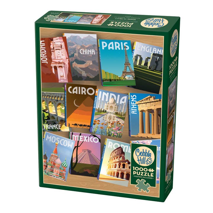 Où aller ensuite ? Puzzle de 1000 pièces pour la vente par Outset Games and Cobble Hill Puzzles