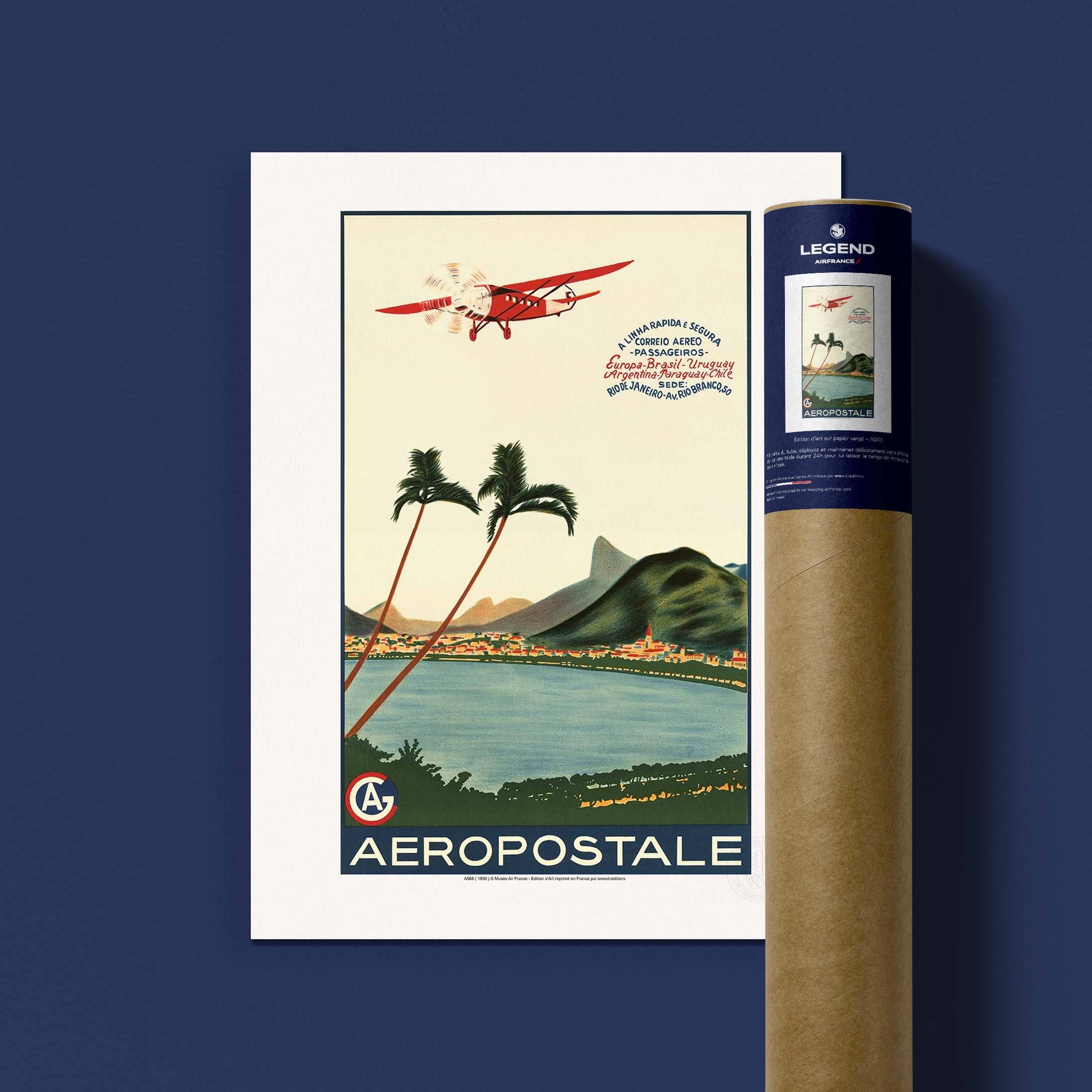 Oneart - Wholesale Poster - Air France Aéropostale Display / The Fast Line - AFL05680
