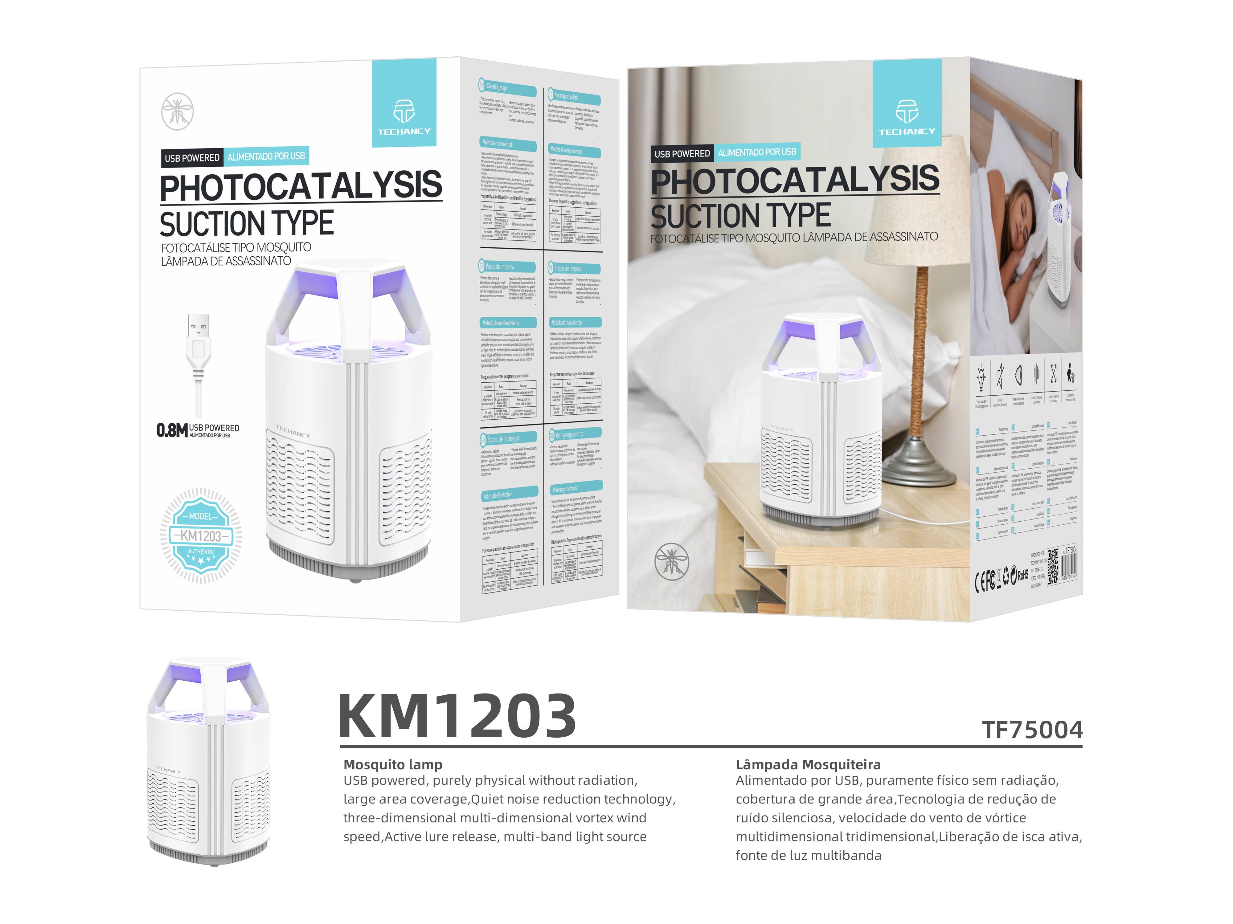 TECHANCY - Wholesale Insect Repellent - TECHANCY Electric anti-mosquito lamp, mosquito repellent USB2