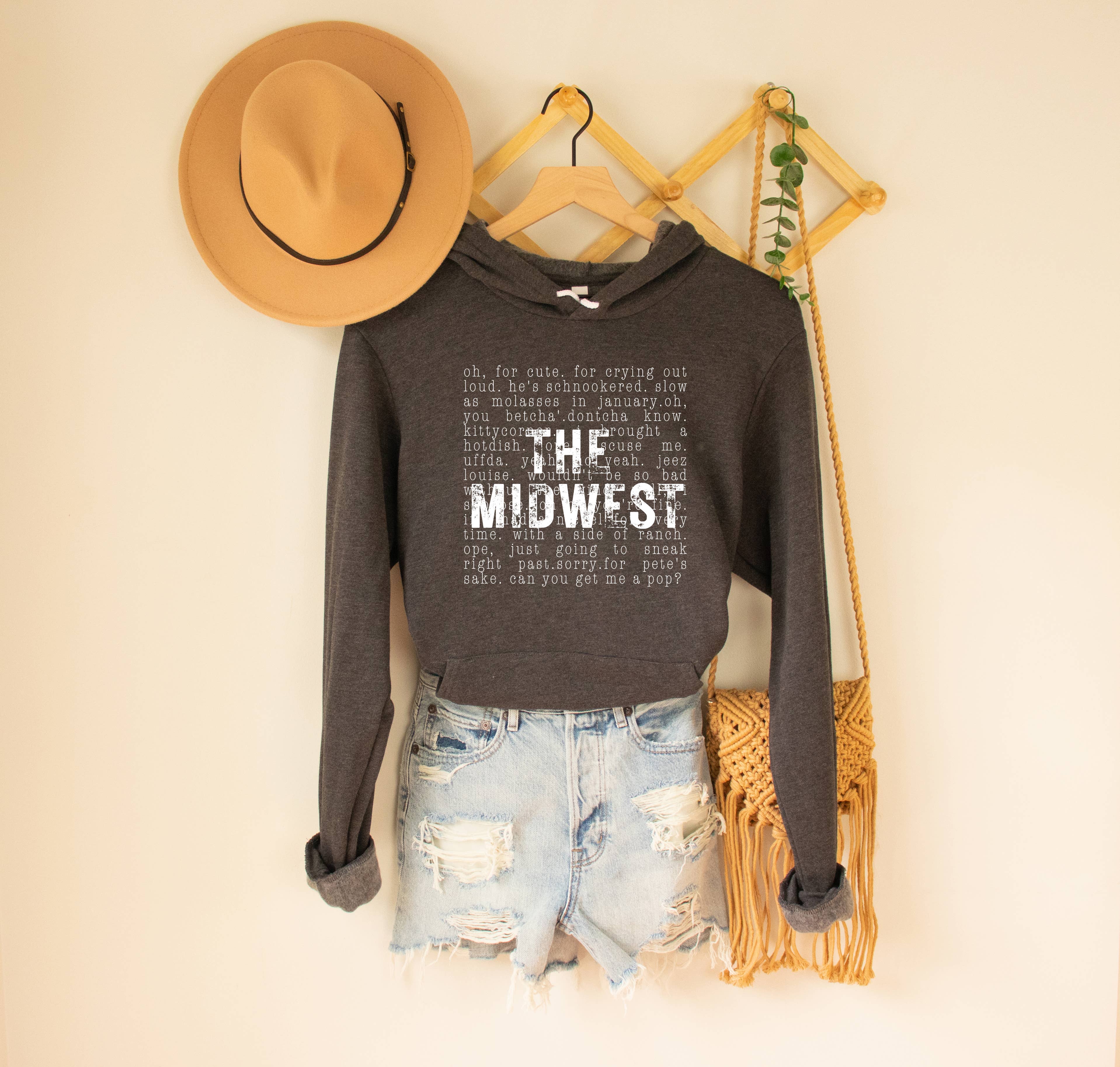 Autumn Rose Co. - Wholesale Hoodie - Women's - Midwest Sayings, Popular Midwest Sayings, Women Hoodie 1