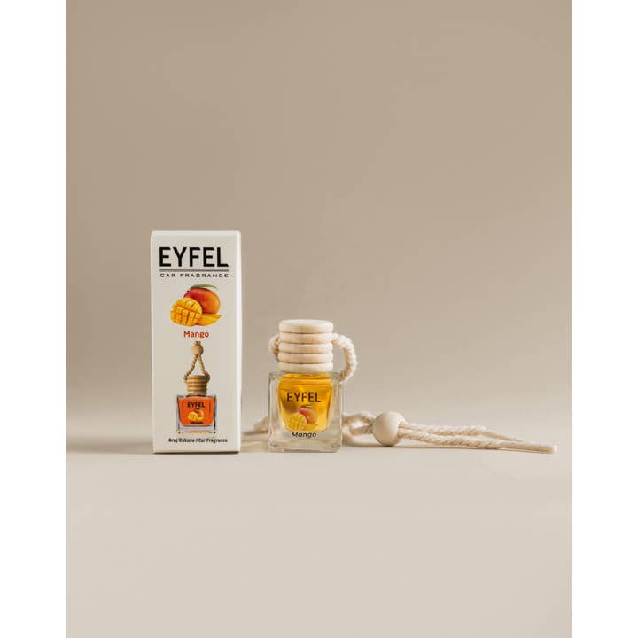 EYFEL - Vendita all'ingrosso Deodorante per auto - Unisex - Profumatore per auto EYFEL Mango - 10 ml