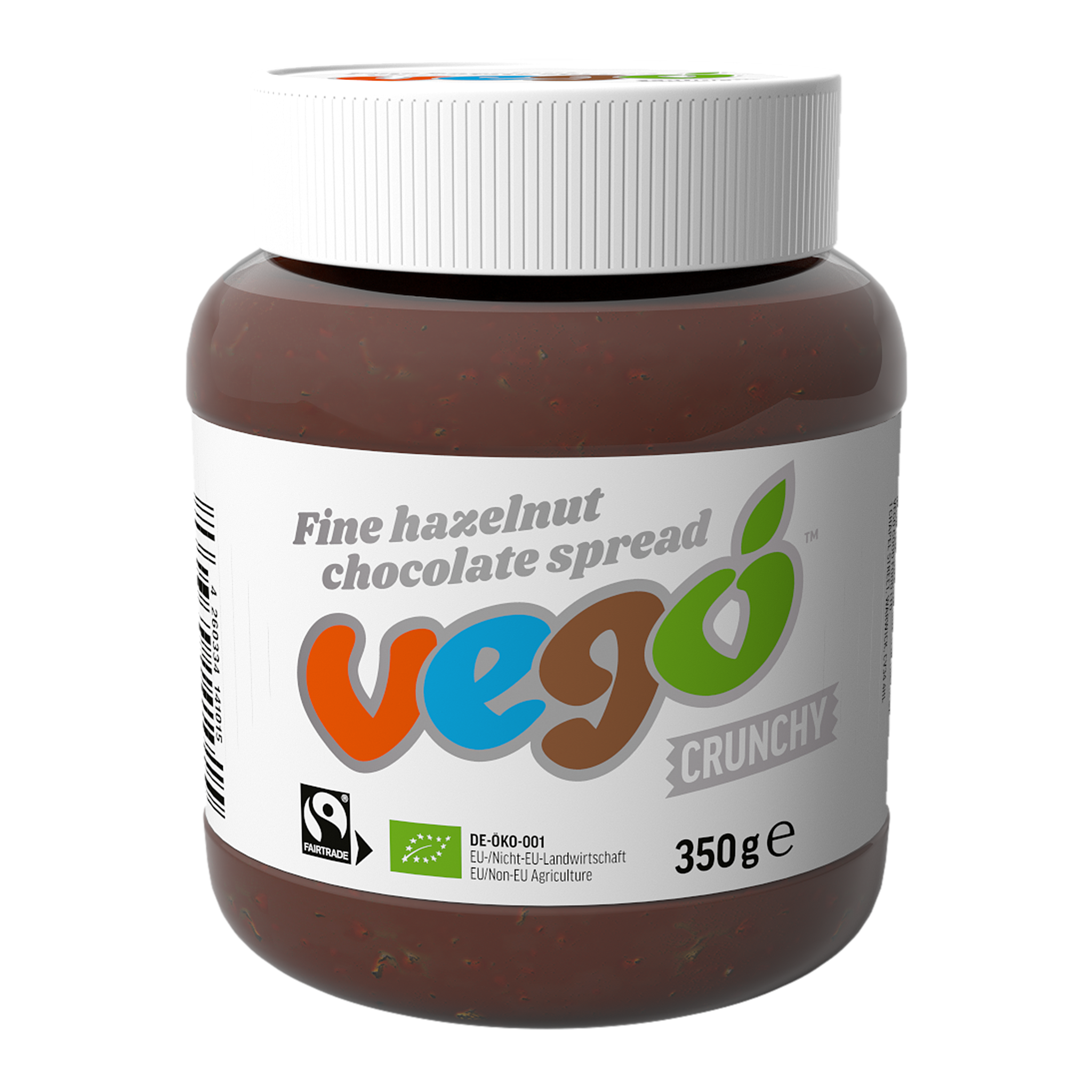Vego Chocolate - Vendita all'ingrosso Burro di frutta secca - Crema spalmabile croccante alle nocciole Vego (FR/NL)0