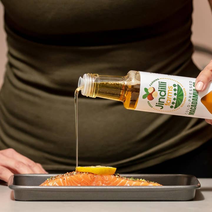 Jindilli Farms - Wholesale Cooking Oil - Cold-Pressed Macadamia Cooking Oil | 16.9OZ 2