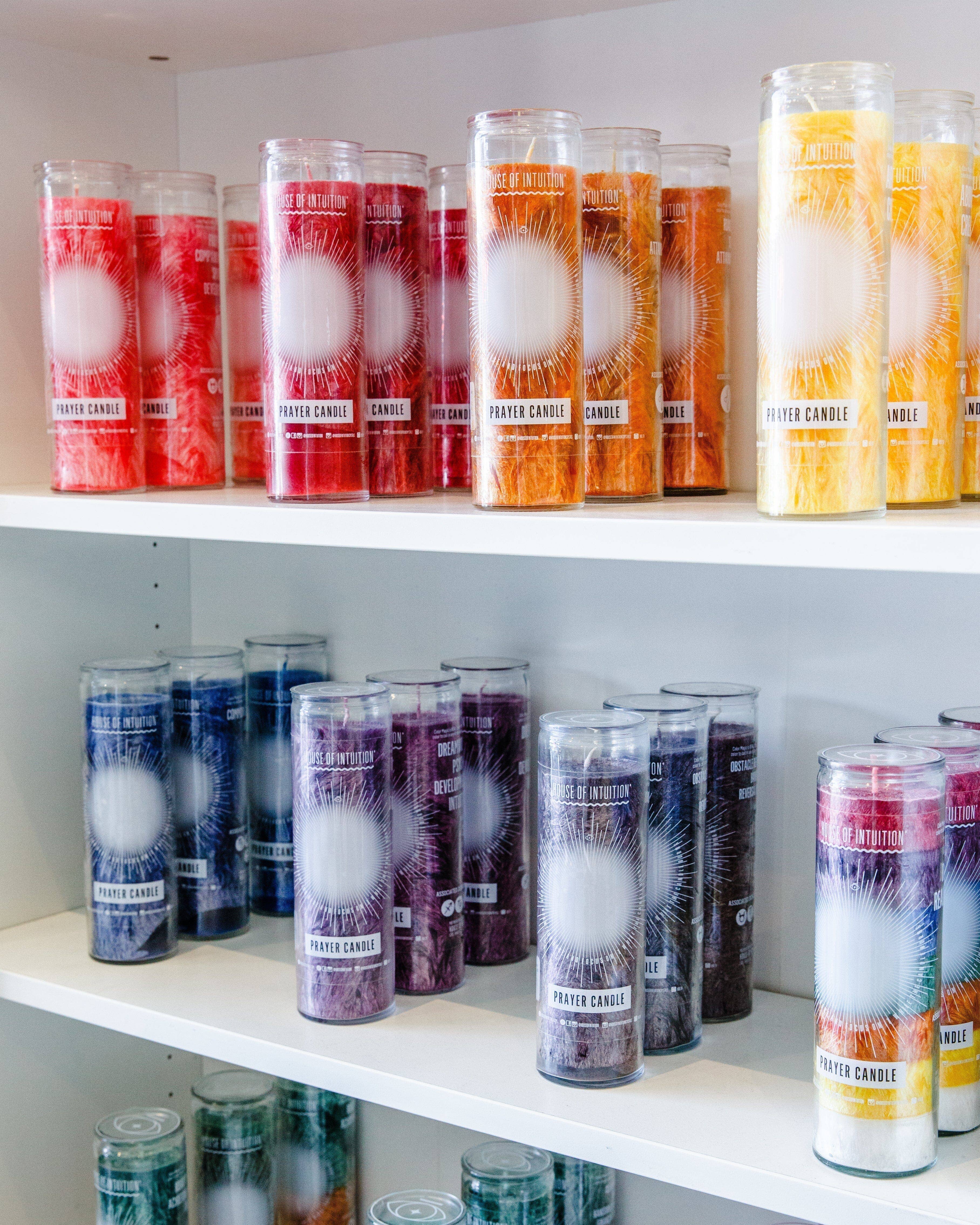 House Of Intuition - Wholesale Novelty Candle - White "Write-Your-Own-Prayer" Candle - REVERSAL WORK / HEALING4