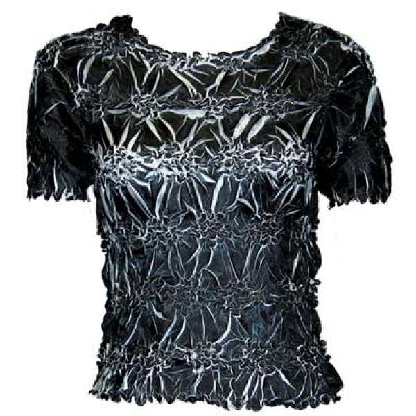 The Magic Scarf Company - Wholesale Blouse - Women's - 649 - Origami Short Sleeve Tops1