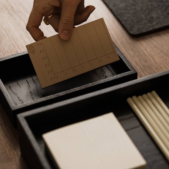 Oakywood - Wholesale Desk Tray - Stackable Valet Tray – Modular Wooden Desk Organizer3