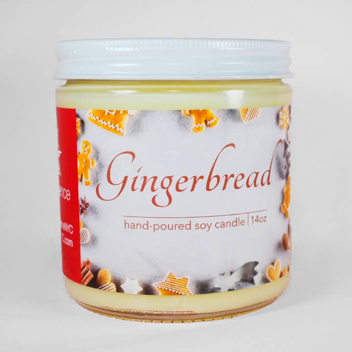 Gingerbread Candle for wholesale by Lilly's Kitchen NYC