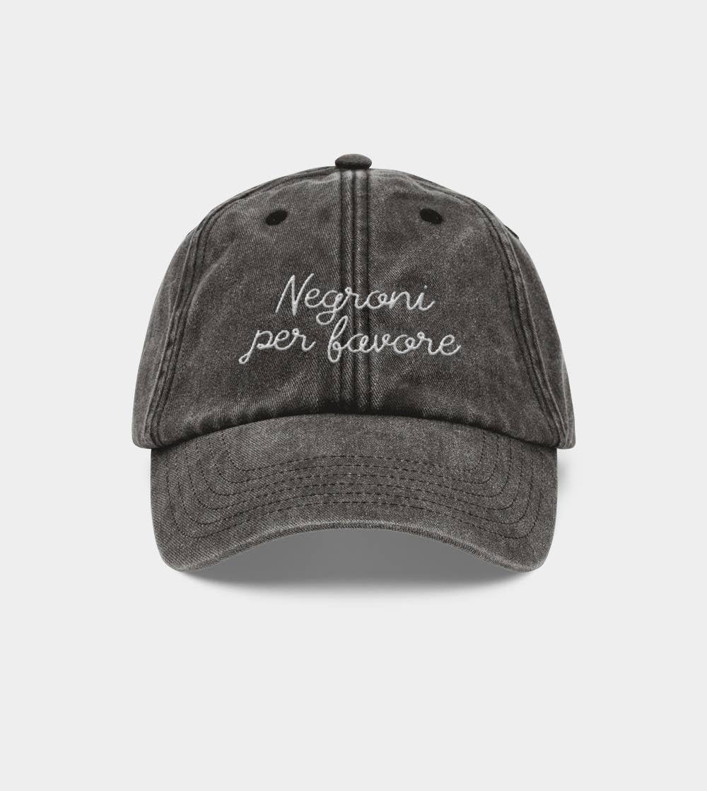 Juste un t-shirt - Wholesale Baseball Cap - Unisex - Embroidered Cap - Negroni per Favore2