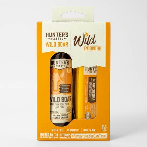 Hunter's Reserve - Wholesale Cheese - Wild Boar & Cheddar Cheese Wild Encounters3