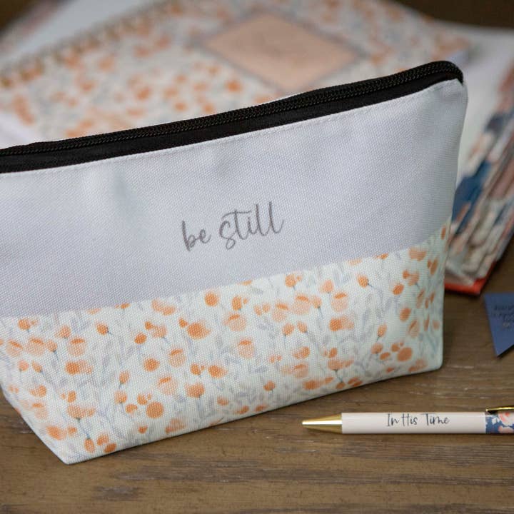 Chosen & Cherished - Wholesale Pencil Case/Pouch - Be Still Bible Pencil Case | Bible Pencil Bag