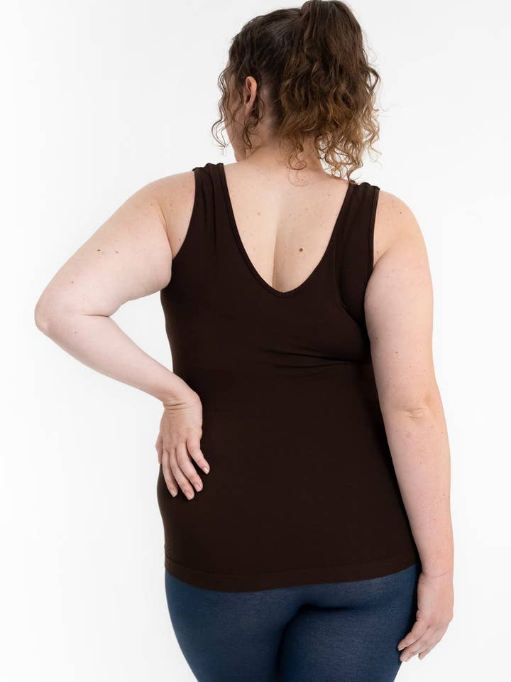 ELIETIAN - Wholesale Tank Top - Women's - Reversible Tank - Curvy Fit44