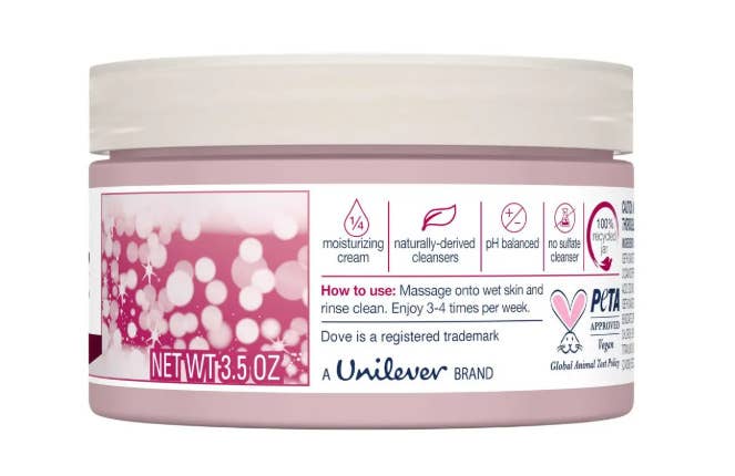 First Choice Buying – wholesale Body scrub/exfoliant – Dove Limited Edition Body Scrub, Frosted Cranberry, 3.5 oz5