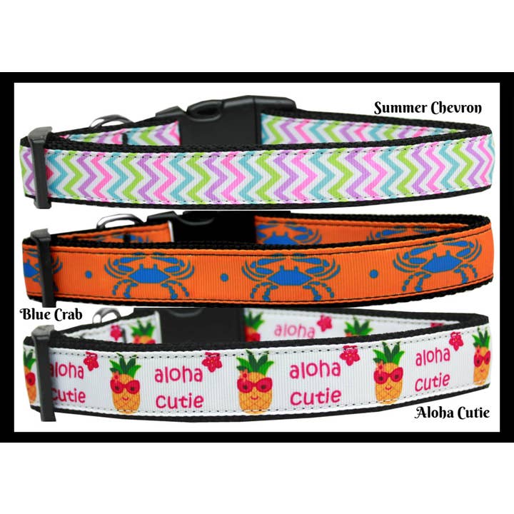 Mirage Pet Products - Wholesale Pet Collar - Dog - Nylon Collars and Leashes -Summer Collection