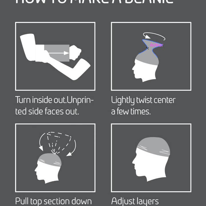 Chillouts GmbH – Großhandel Schlauchtuch/Kapuzenschal – Unisex – Schlauchschal "Full Teddy" (Tube)5