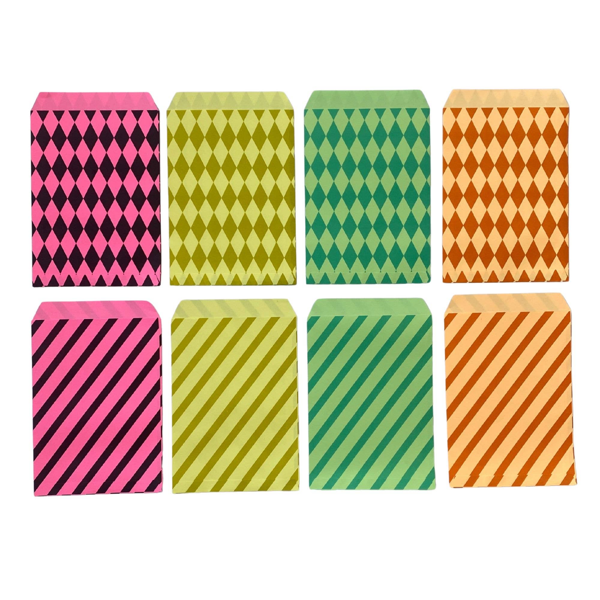 Petra Boase Ltd (US Duties Paid) – wholesale Påse/låda för partygåva – Papperspresentpåsar - Blandat mönster, 24-pack1