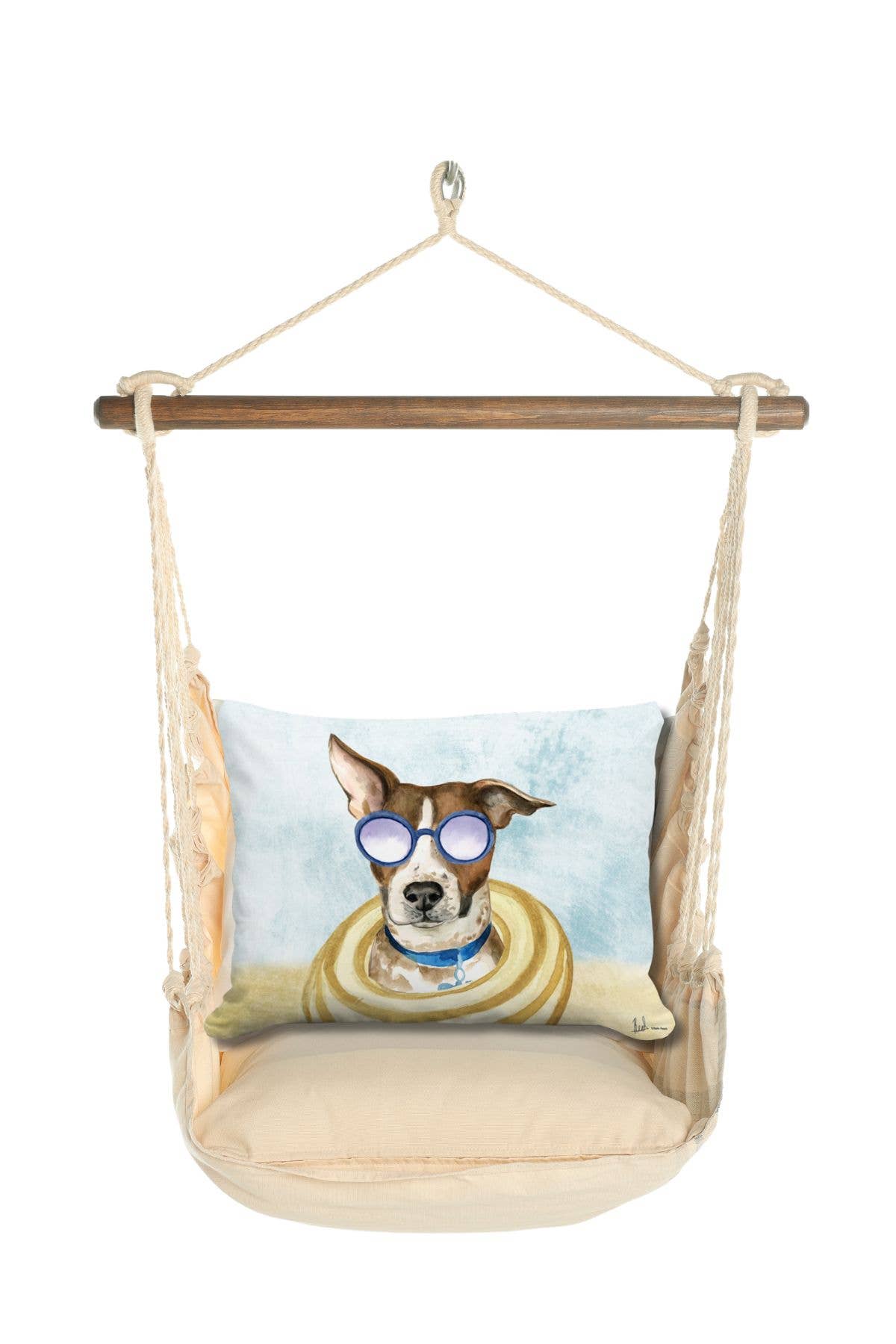 Magnolia Casual - Wholesale Swing Set - Hammock Swing 4-Piece Set indoor / outdoor - Magnolia Stripe16