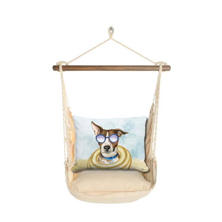 Magnolia Casual - Wholesale Swing Set - Hammock Swing 4-Piece Set indoor / outdoor - Magnolia Stripe16