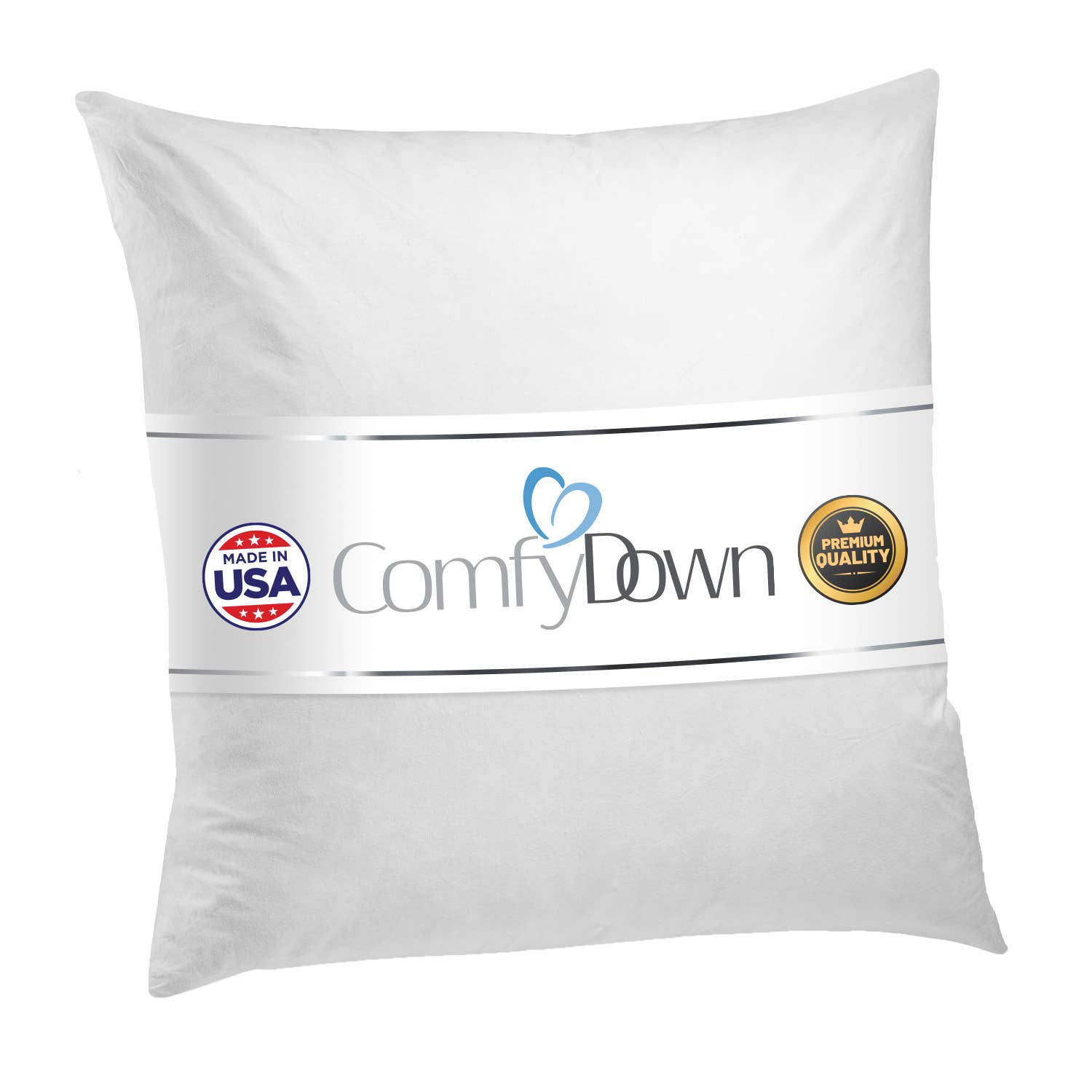 ComfyDown Bed Pillows for Sleeping Down and Feather Stuffing with  Egyptian-Quality Cotton Cover & Reviews