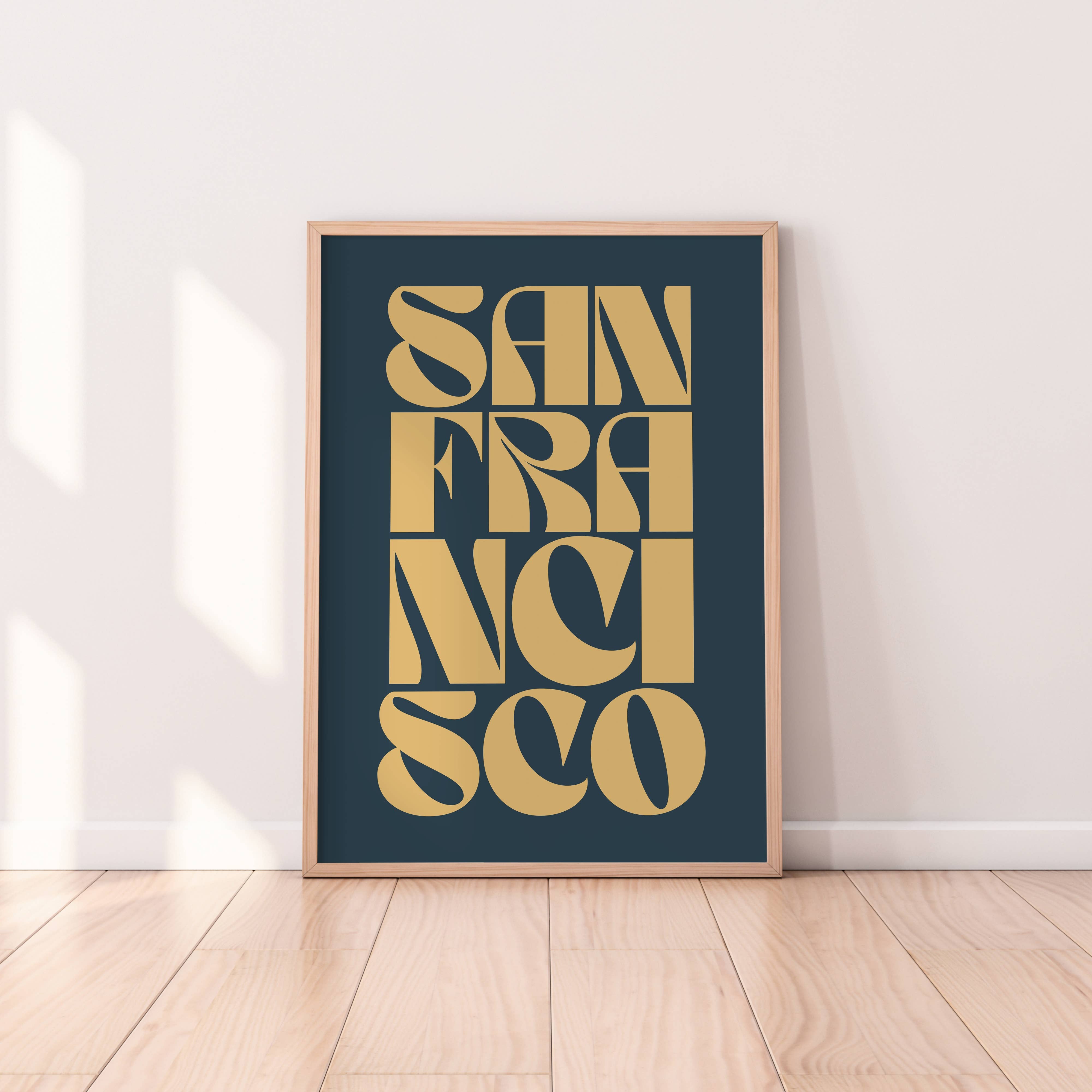 Alaina Creates – wholesale Art print – San Francisco Typography Print7