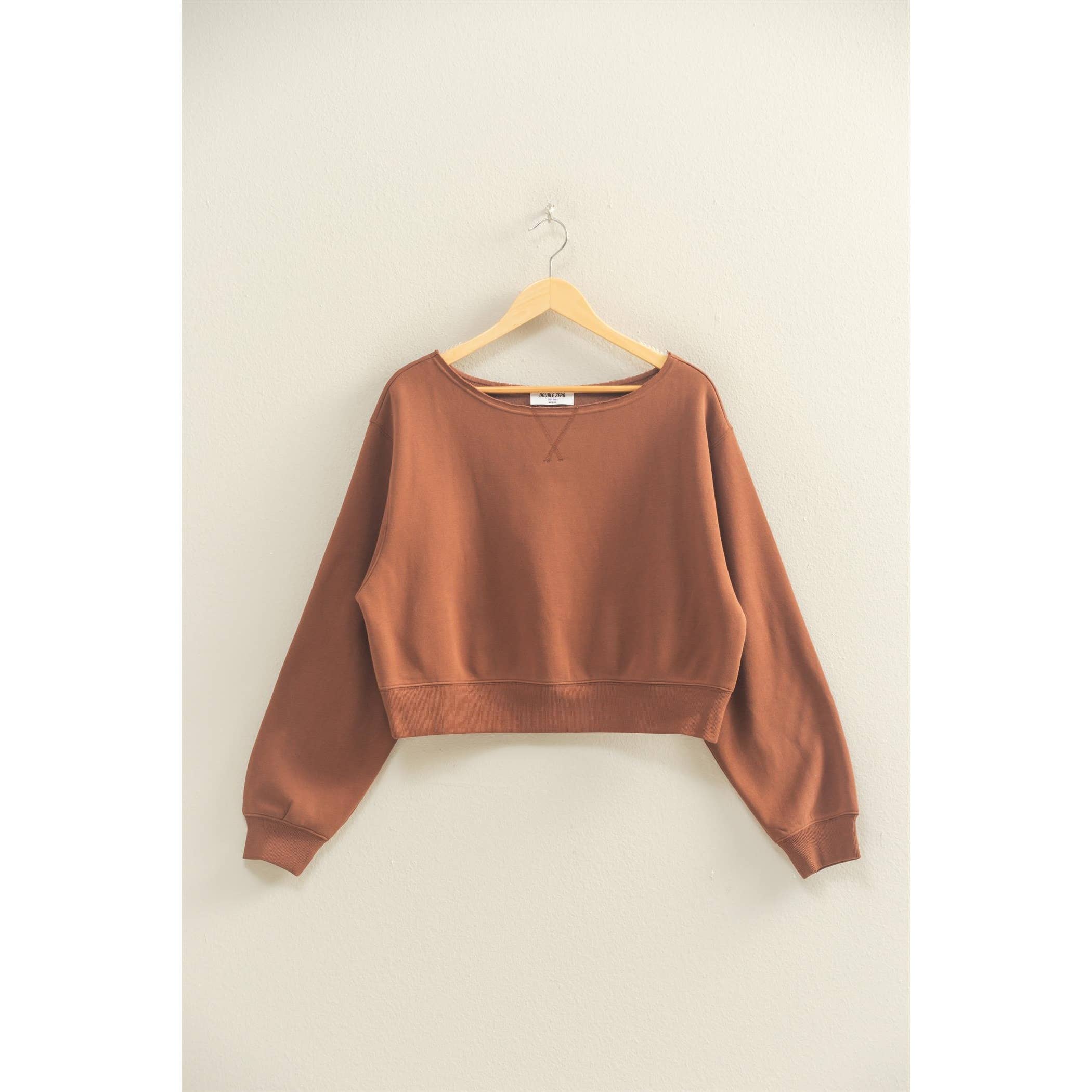 HYFVE - Vente Sweat-shirt – femme - Sweat-shirt à manches longues et col bateau4