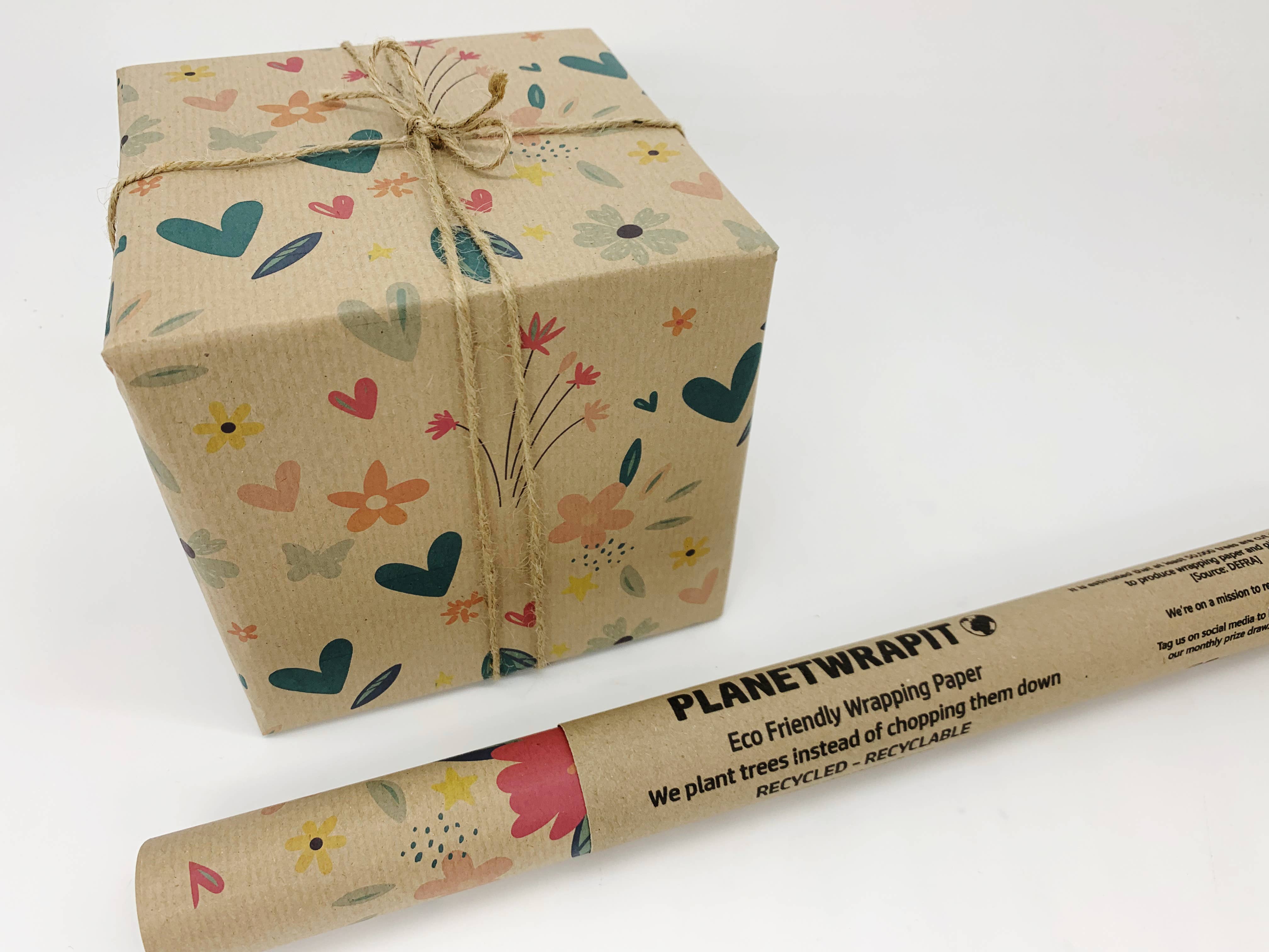 Dark Green Wrapping Paper, Gift Wrapping paper,Eco Friendly Kraft  Paper,100% Recycled & Recyclable, Luxury Birthday