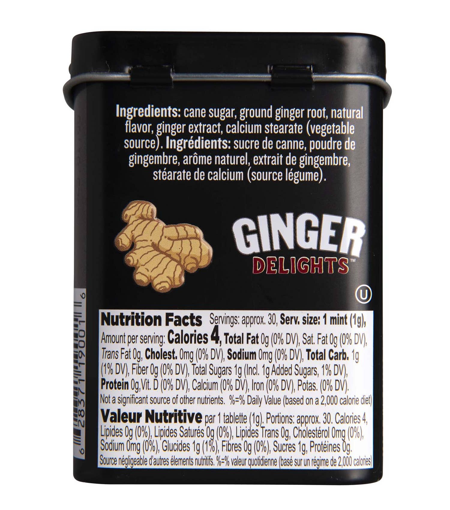 Big Sky Brands Inc. – wholesale Boiled sweets – Ginger Delights Mixed - 4 flavors 48ct2