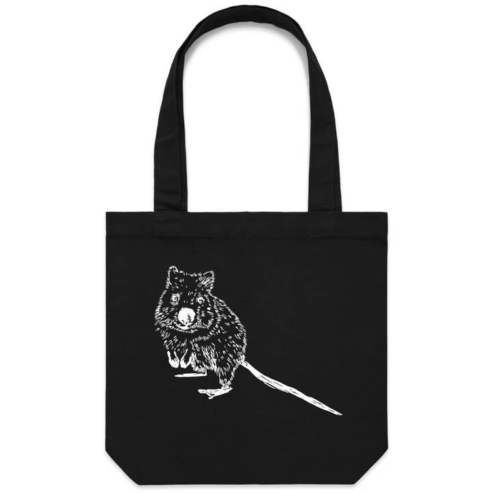 Quokka Canvas Tote Bag for wholesale by High Tees