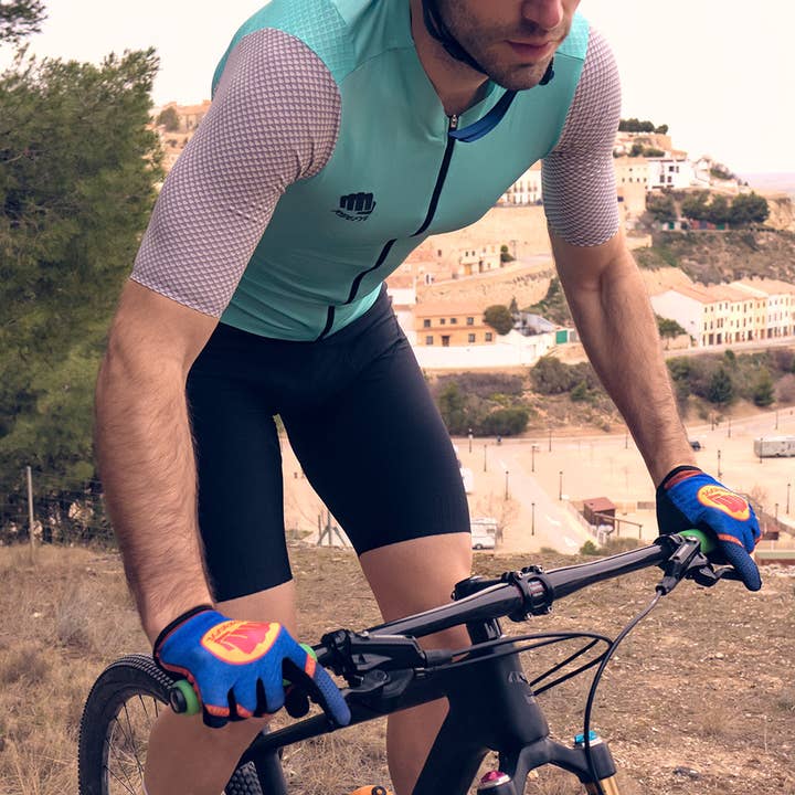 Ridefyl - Wholesale Athletic Top - Men's - Cycling jersey - Mahora Mint7