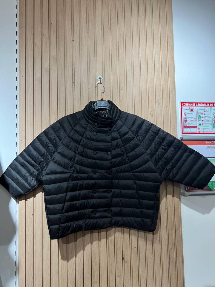 cfashion - Wholesale Puffer Jacket - Women's - PUFFER JACKET WITH BUTTON IN S-M-L-XL-XXL