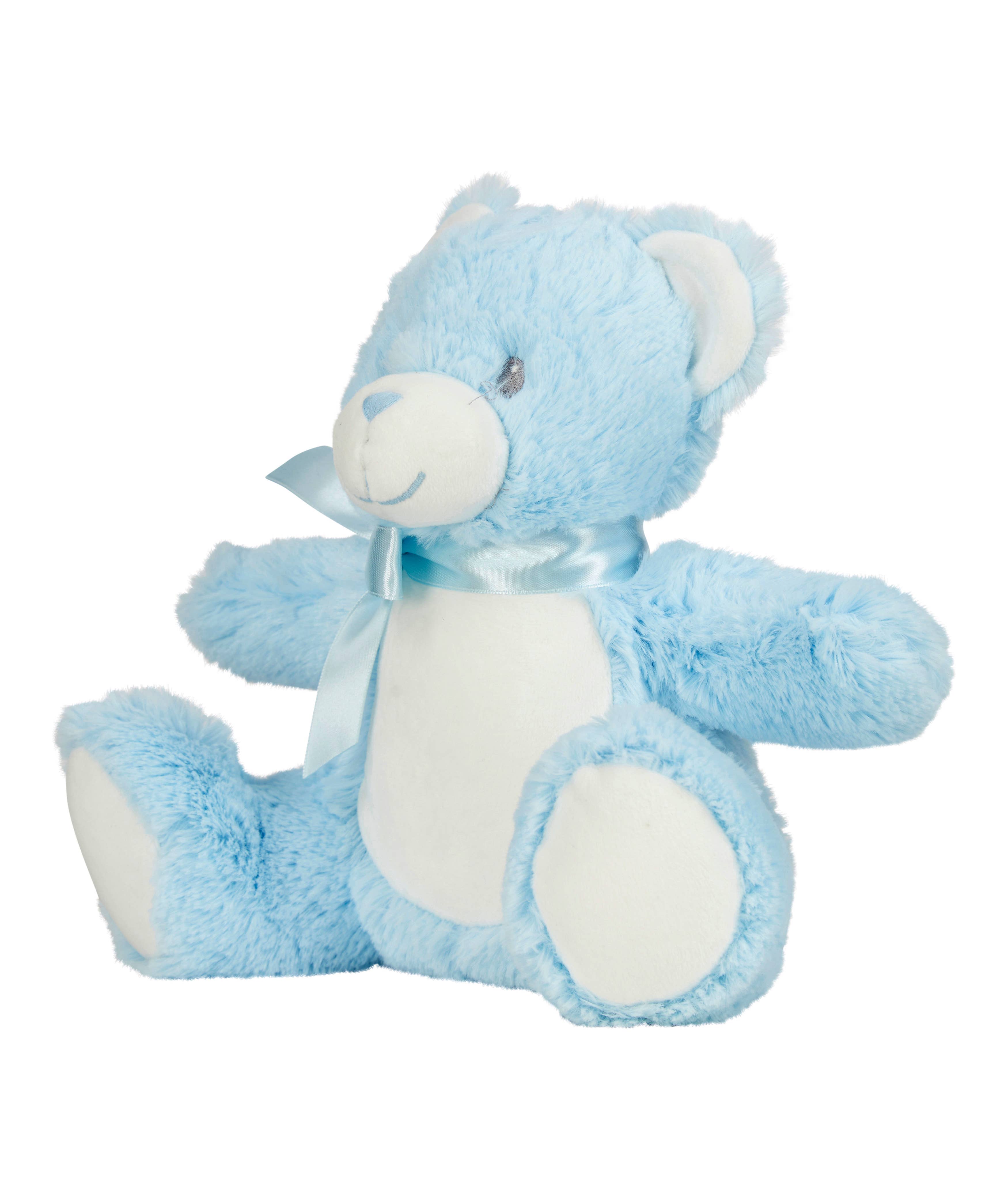 ARTG - Wholesale Stuffed/plush toy – Kids & baby - Mumbles PrintMe Teddy Bear Blue
