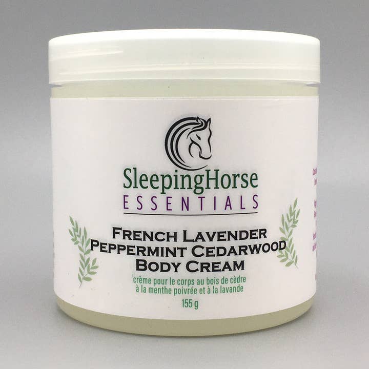 Creme Corporal · Lavanda Francesa, Hortelã-pimenta e cedro por atacado de Sleeping Horse Essentials