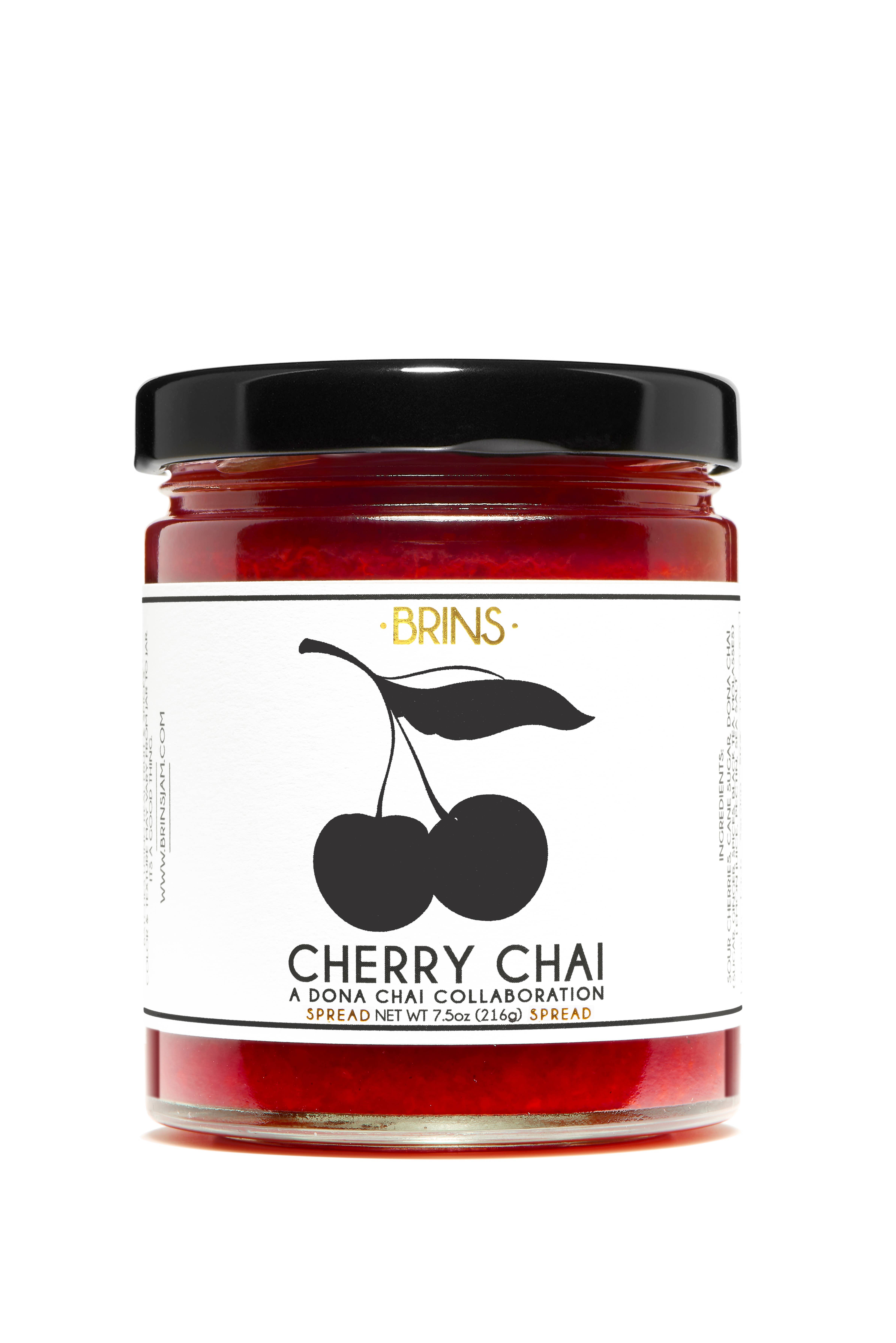 BRINS - Wholesale Preserves - Cherry Chai Spread and Preserve