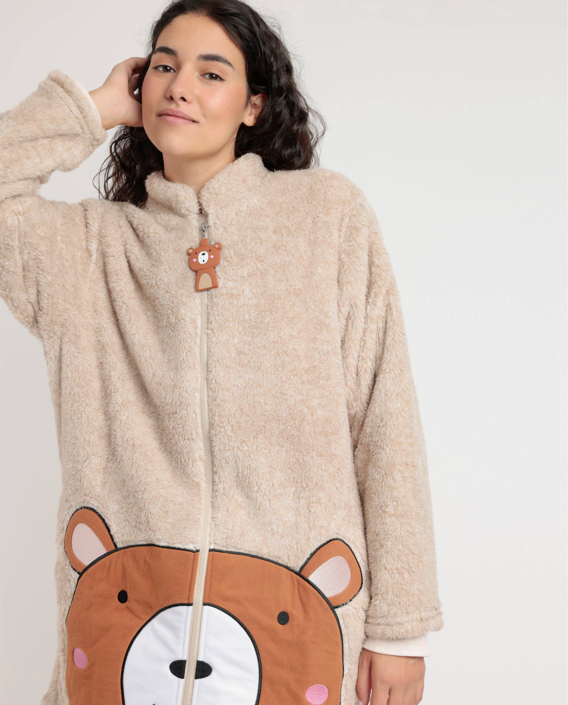 BEIGE FAMILY BEAR DRESSING GOWN for wholesale on Faire3